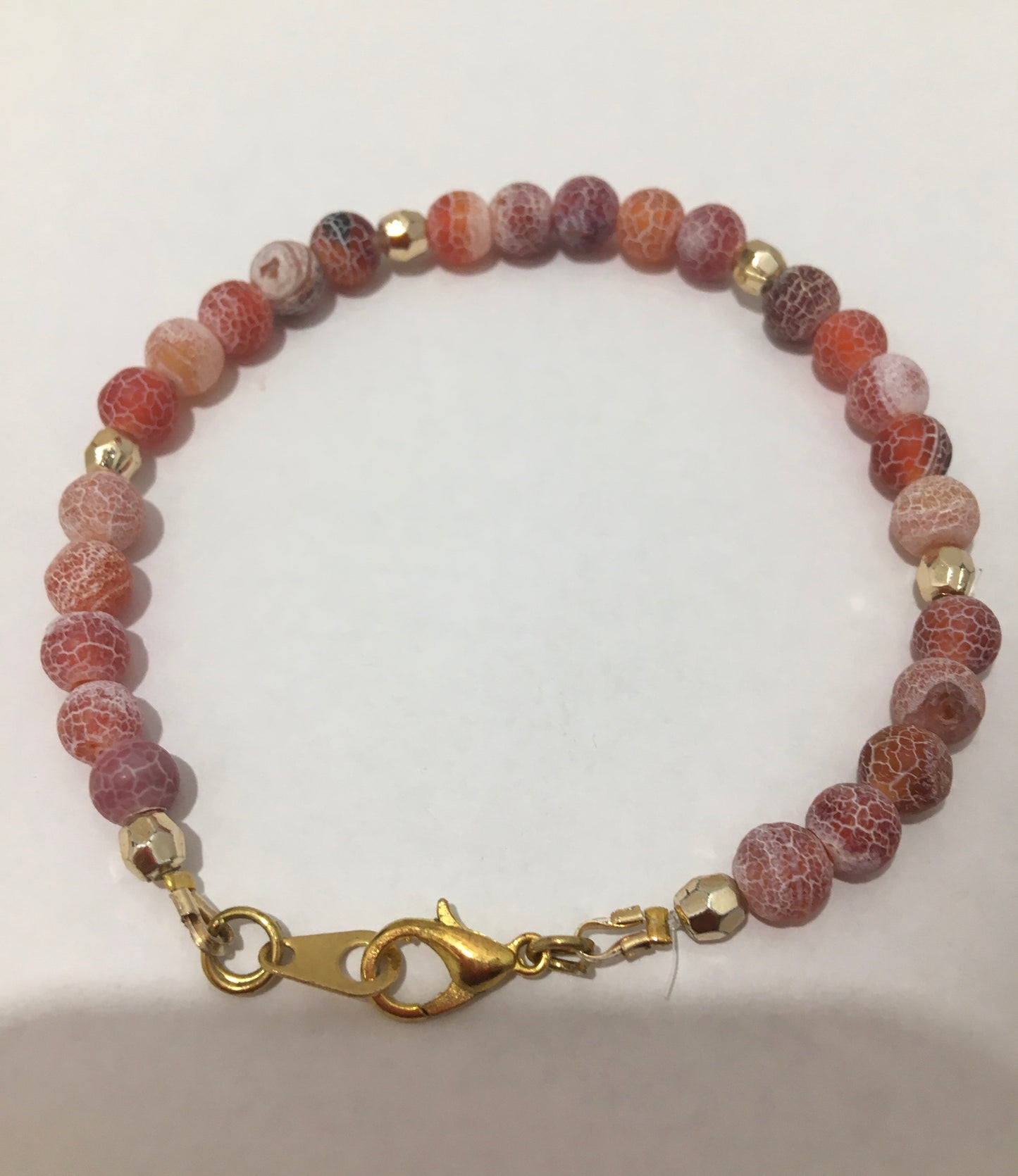 Bracelet en perles d’agate