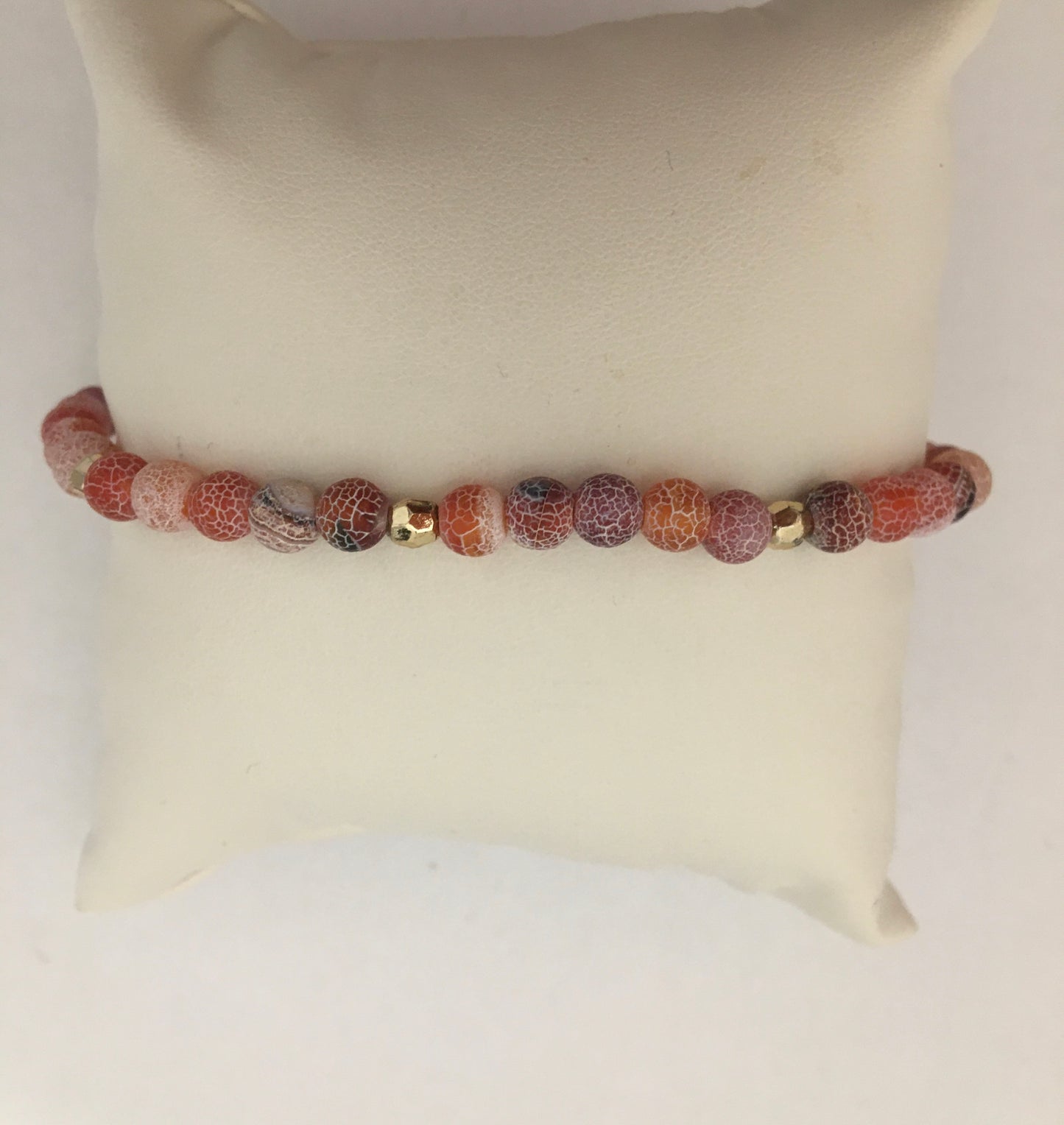 Bracelet en perles d’agate