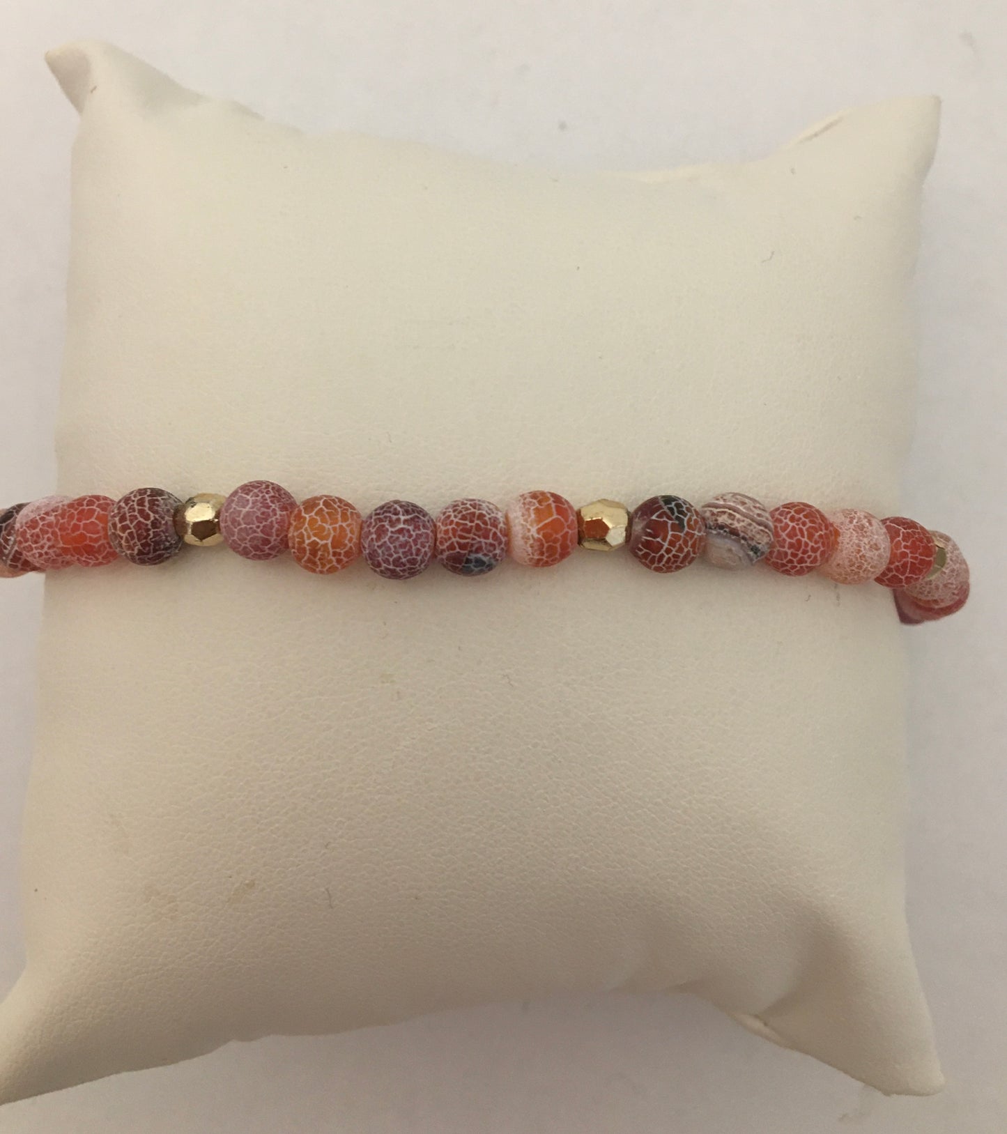 Bracelet en perles d’agate